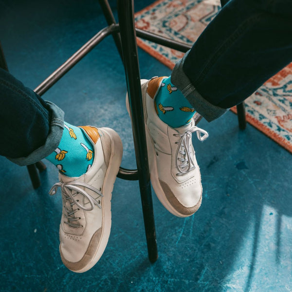 Swole Panda Banana Bamboo Socks