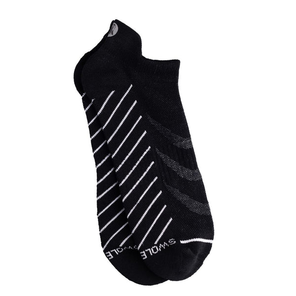 swole panda Black Performance Trainer Socks
