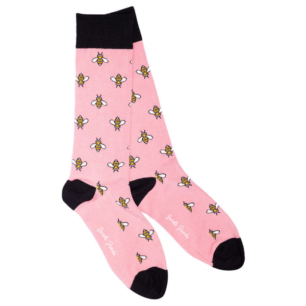 swole panda Bumblebee Bamboo Socks