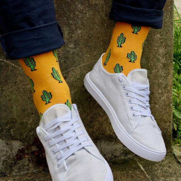 Swole Panda Cactus Bamboo Socks