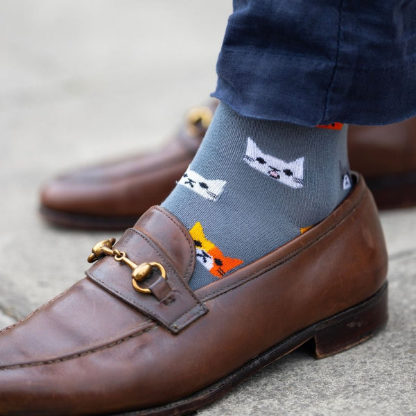 Swole Panda Cat Bamboo Socks