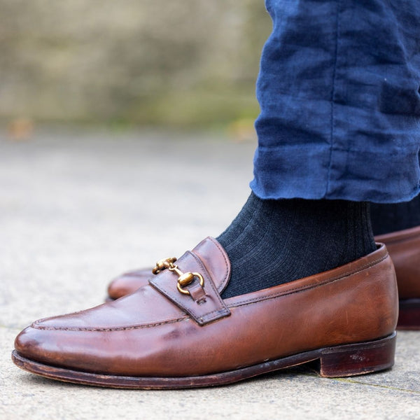 Swole Panda Charcoal Grey Bamboo Socks