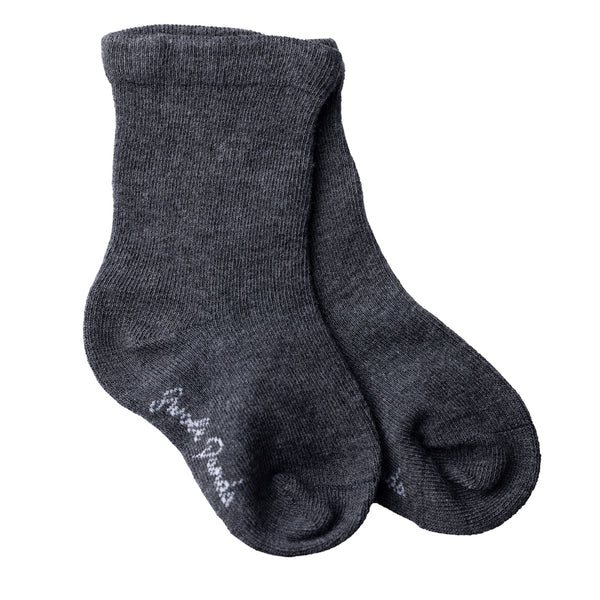 swole panda Children's Grey Bamboo Socks