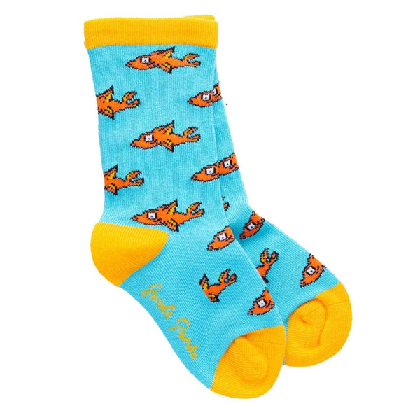 swole panda Children's Guppy Fish Bamboo Socks