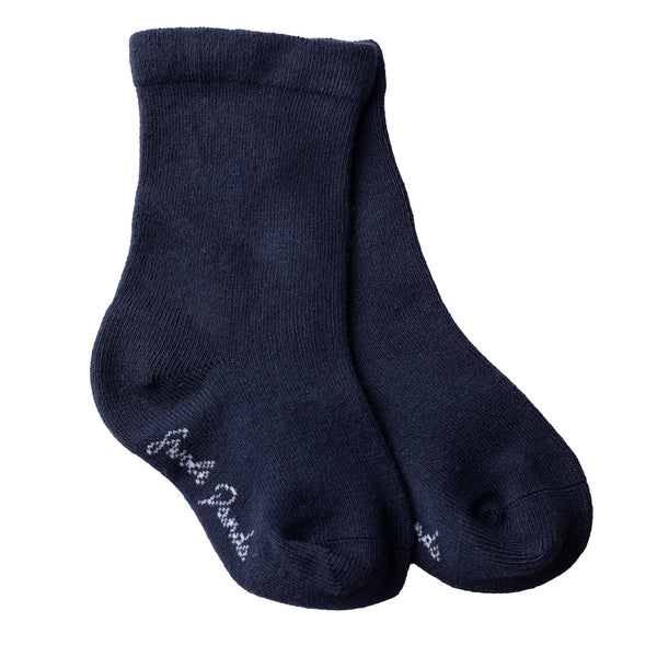swole panda Children's Navy Bamboo Socks