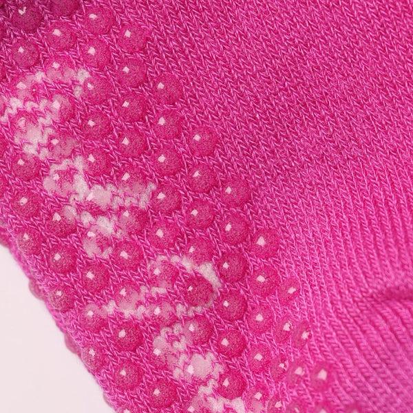 Swole Panda Children's Pink Bamboo Grip Socks