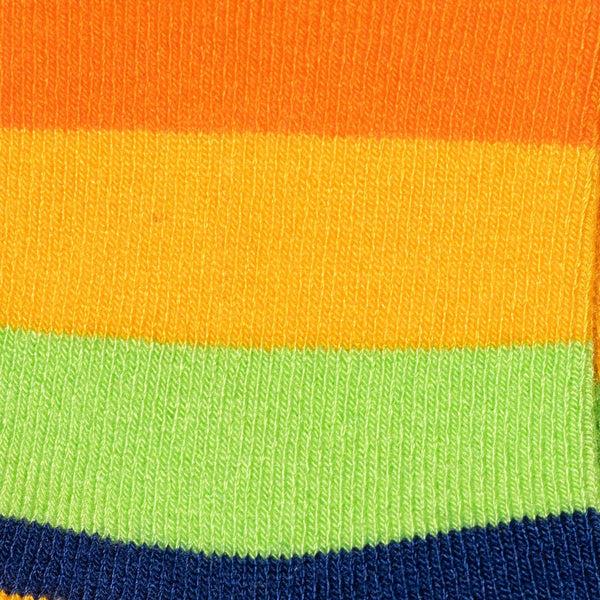 Swole Panda Children's Rainbow Stripe Bamboo Socks