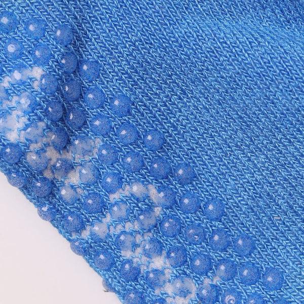 Swole Panda Children's Sky Blue Bamboo Grip Socks