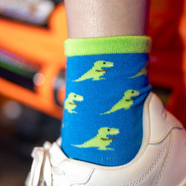 Swole Panda Children's T-Rex Bamboo Socks