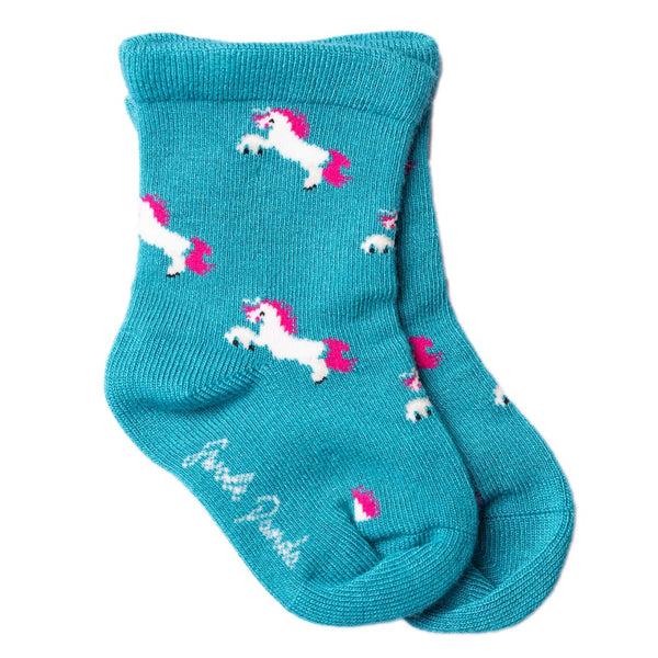 swole panda Children's Unicorn Bamboo Socks