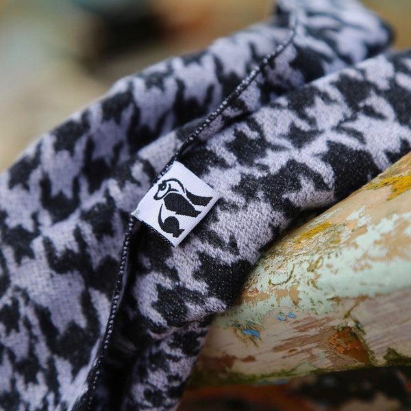 Swole Panda Classic Houndstooth Bamboo Scarf