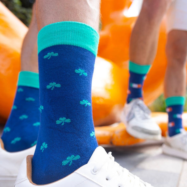 Swole Panda Clover Bamboo Socks