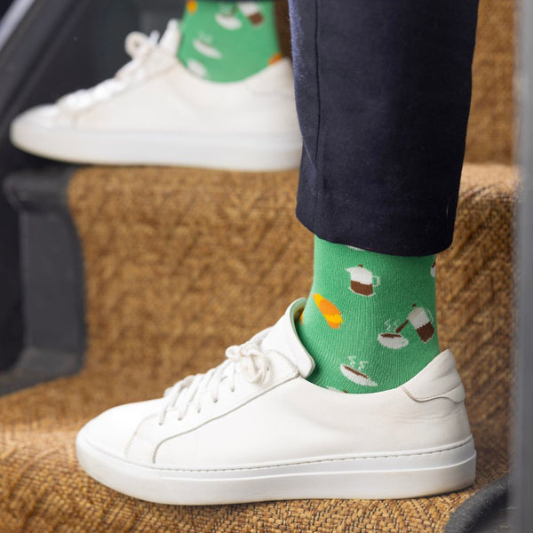 Swole Panda Coffee Bamboo Socks