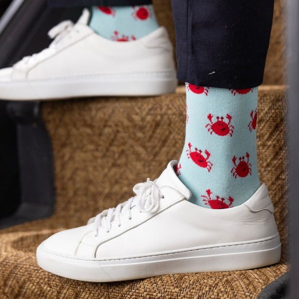 Swole Panda Crab Bamboo Socks