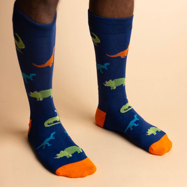 Swole Panda Dinosaur Bamboo Socks