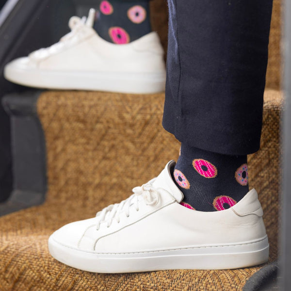 Swole Panda Doughnut Bamboo Socks