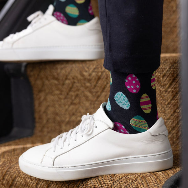 Swole Panda Easter Egg Bamboo Socks