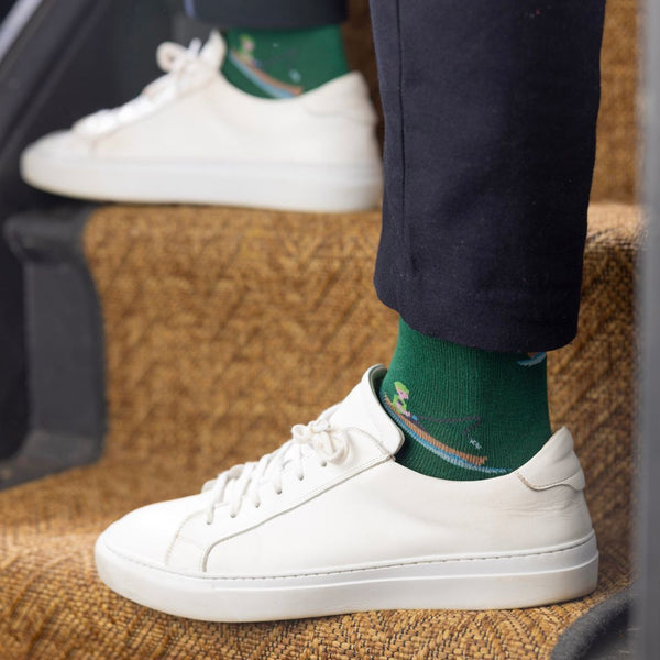 Swole Panda Fisherman Bamboo Socks