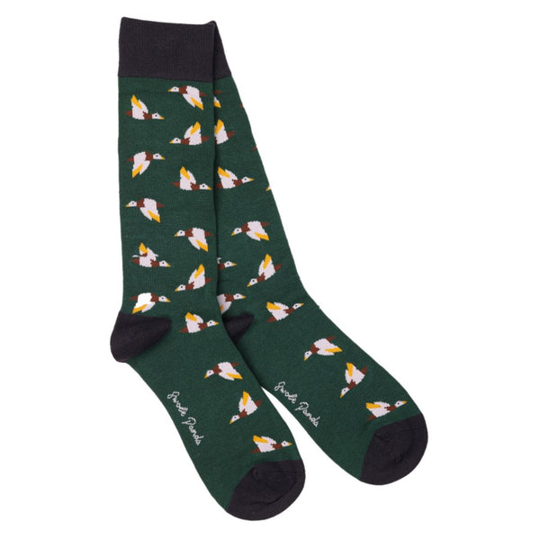 swole panda Flying Grouse Bamboo Socks