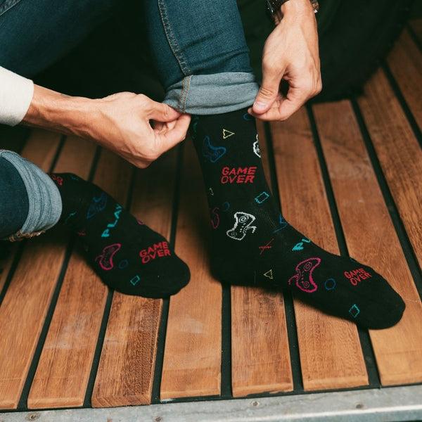 Swole Panda Gamer Bamboo Socks