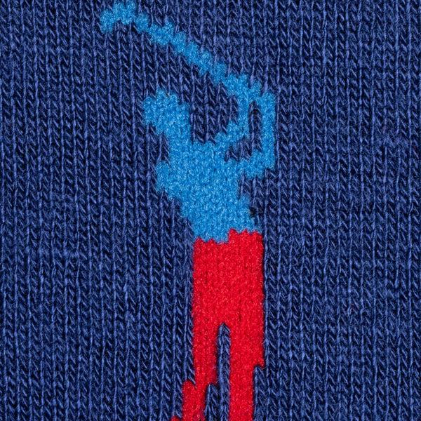 Swole Panda Golfer Bamboo Socks (Comfort Cuff)