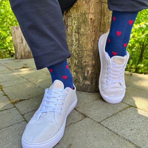 Swole Panda Heart Bamboo Socks