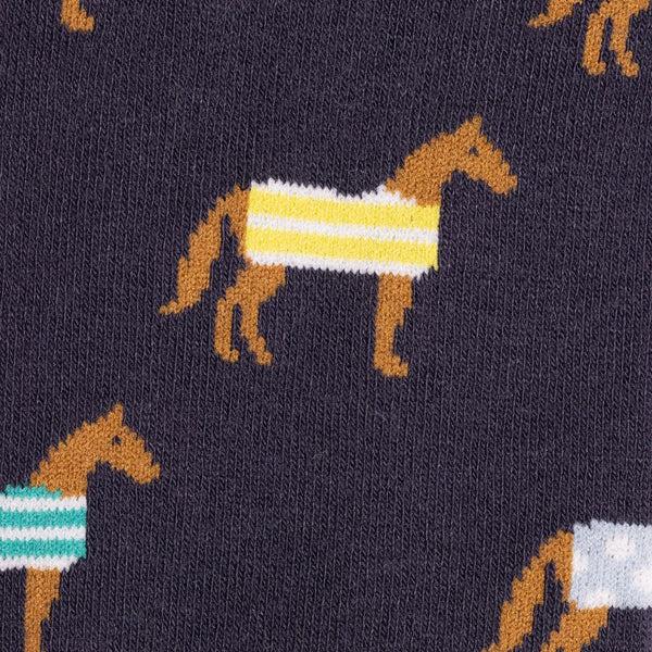 Swole Panda Horse Bamboo Socks