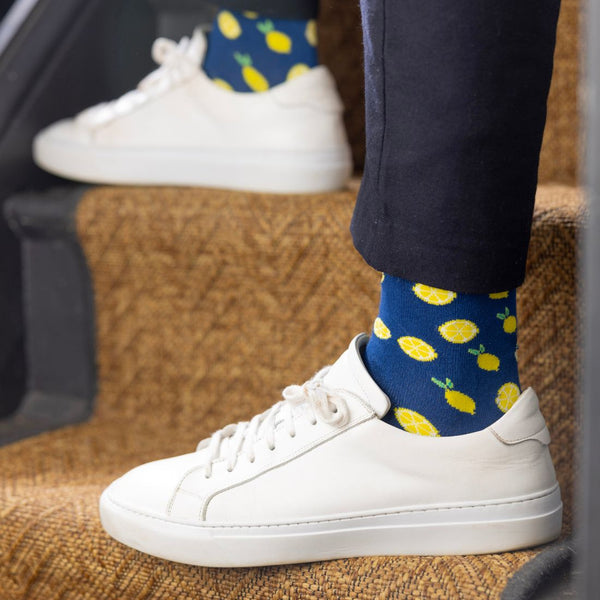 Swole Panda Lemon Bamboo Socks