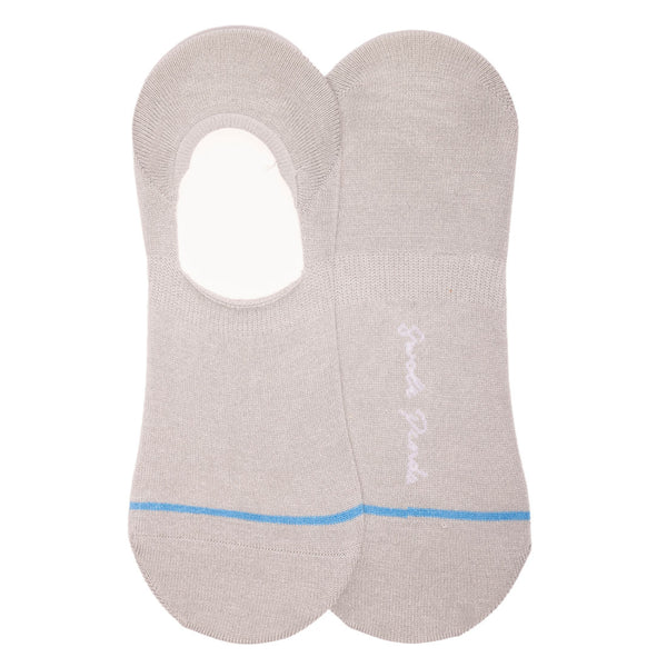 swole panda Light Grey "No-Show" Bamboo Socks