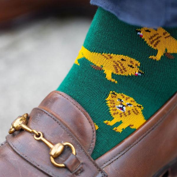 Swole Panda Lion Bamboo Socks