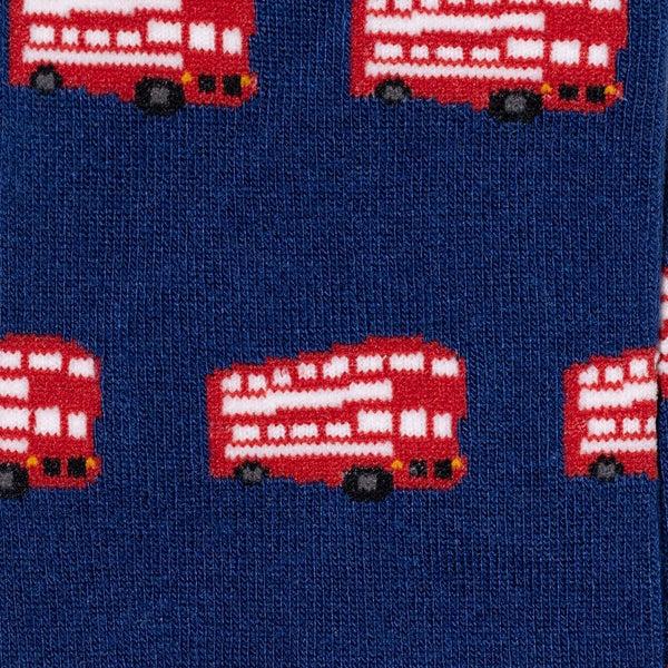 Swole Panda London Bus Bamboo Socks