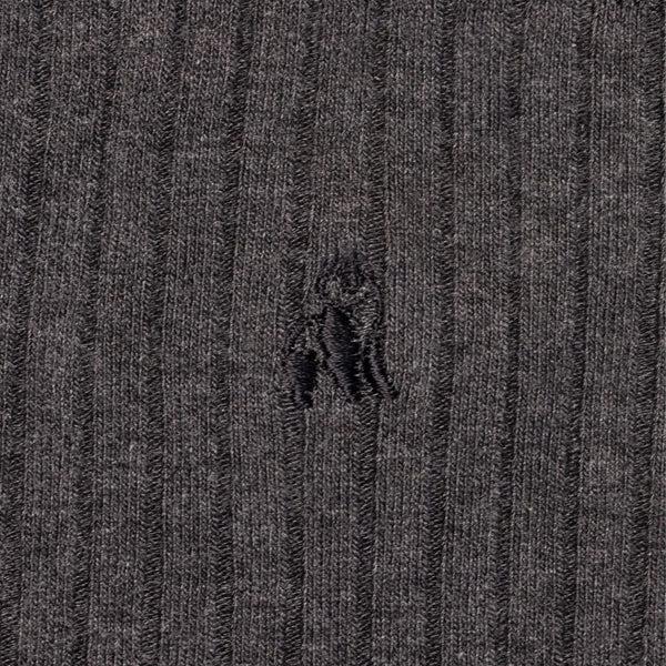 Swole Panda Marl Grey Bamboo Socks