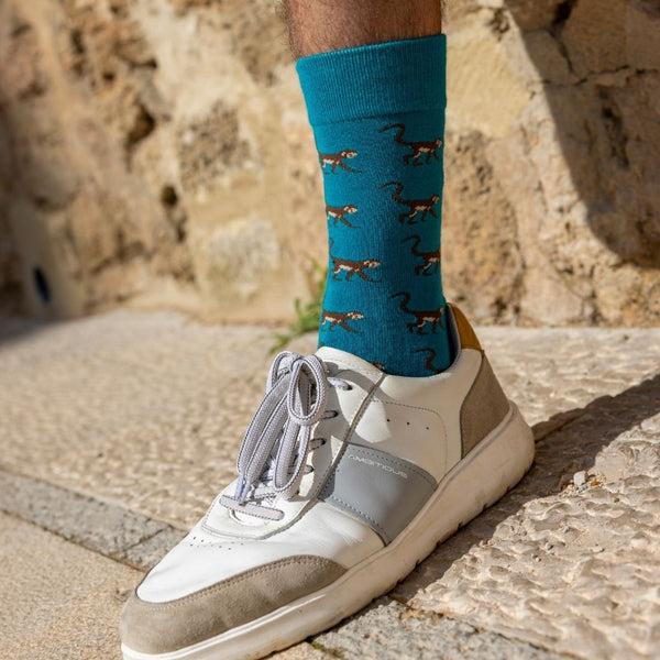 Swole Panda Monkey Bamboo Socks