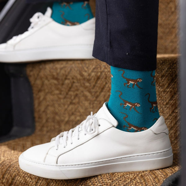 Swole Panda Monkey Bamboo Socks