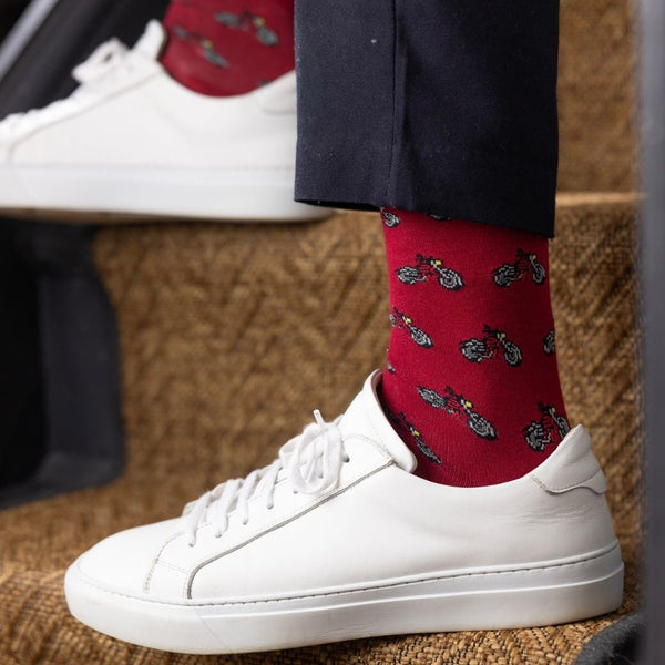 Swole Panda Motorbike Bamboo Socks