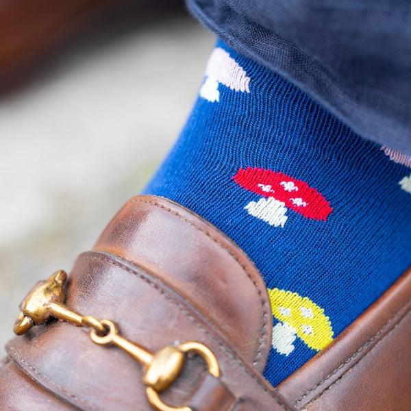 Swole Panda Mushroom Bamboo Socks