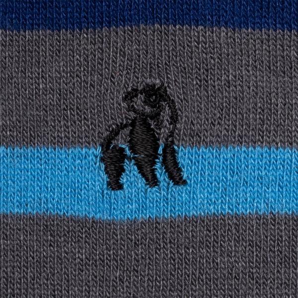 Swole Panda Narrow Stripe Sock Bundle - Four Pairs