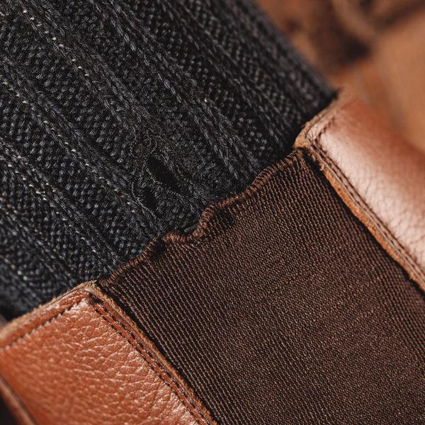 Swole Panda Navy Bamboo Boot Socks