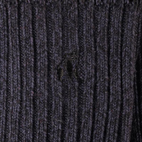 Swole Panda Navy Bamboo Boot Socks