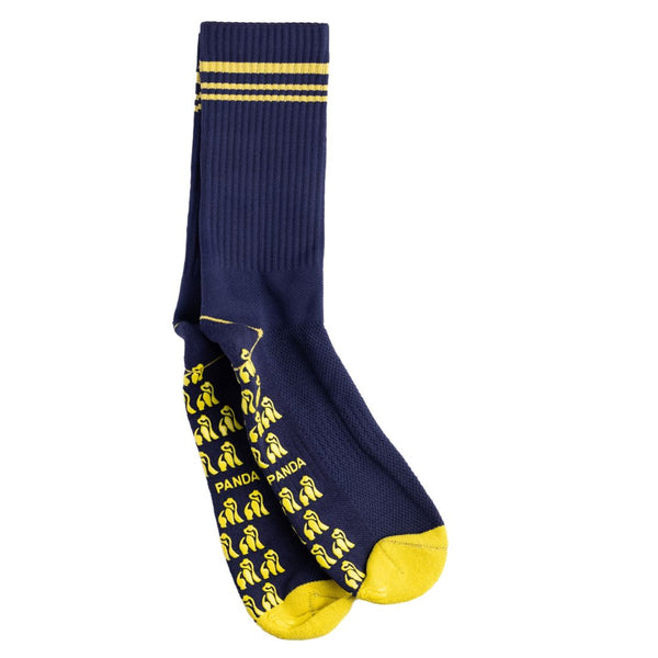 swole panda Navy Performance Grip Socks