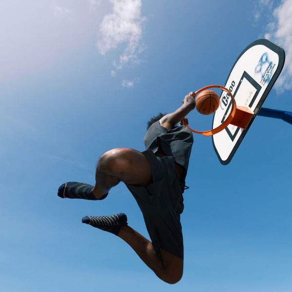 Swole Panda Navy Performance Trainer Socks