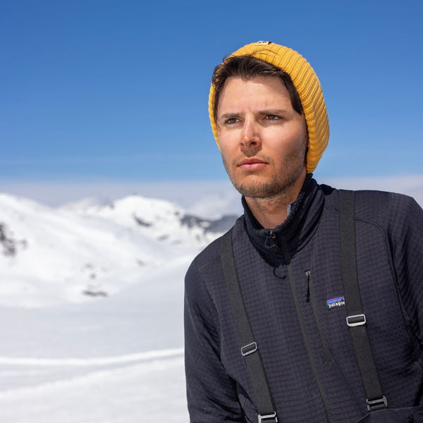 Swole Panda Organic Cotton Beanie - Mustard