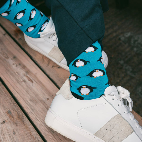 Swole Panda Penguin Bamboo Socks