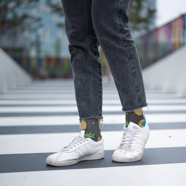 Swole Panda Pineapple Bamboo Socks