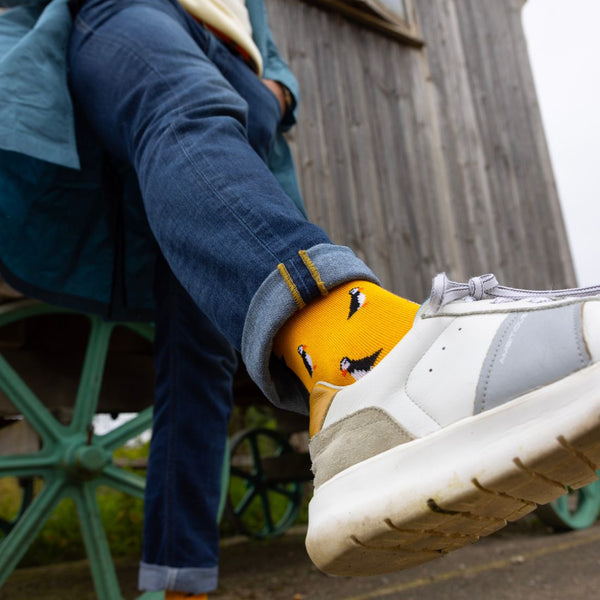Swole Panda Puffin Bamboo Socks
