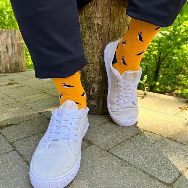 Swole Panda Puffin Bamboo Socks