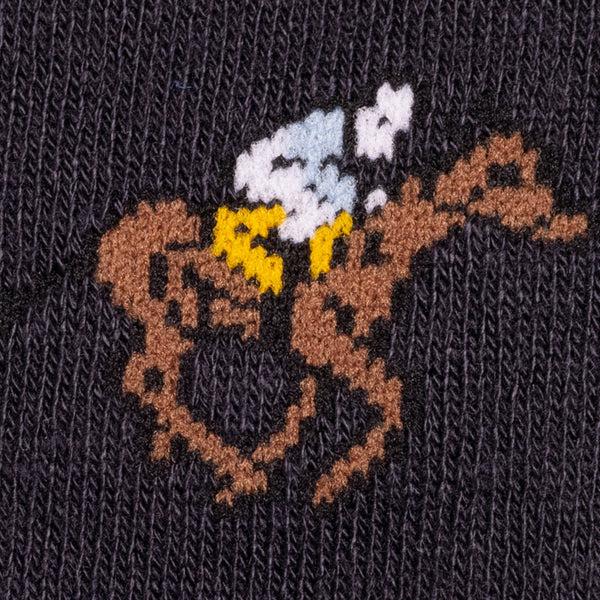 Swole Panda Racehorse Bamboo Socks