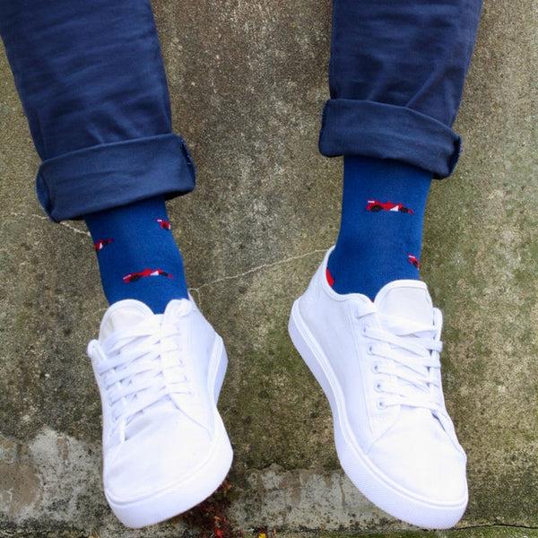 Swole Panda Racing Car Bamboo Socks