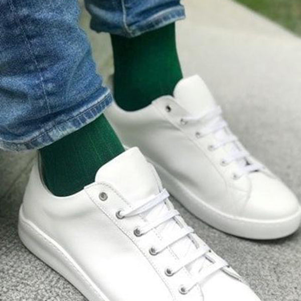 Swole Panda Racing Green Bamboo Socks