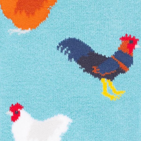 Swole Panda Rooster Bamboo Socks